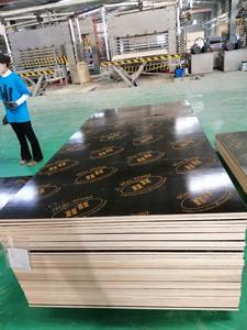 Contreplaqué filmé brun/noir écologique réutilisable 10 fois pour la construction intérieure 8x4 12-15-18mm E1 Fournisseur vietnamien - Product Image 4