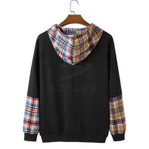 Sweat-shirt homme tendance uni avec capuche à cordon réglable et intérieur doux, idéal pour le streetwear et l'usage quotidien - Product Image 2