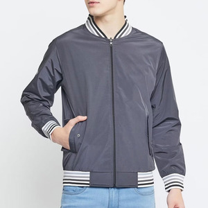 Vestes de baseball classiques unisexes coupe-vent pour le sport, vente en gros, blousons aviateur vierges personnalisables pour adolescents - Product Image 3