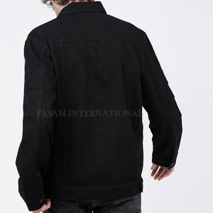 Chaqueta de invierno para hombre con botones cubiertos, hecha en Pakistán, a prueba de viento, en venta en línea. - Product Image 3