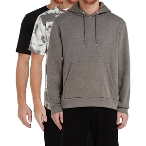 เสื้อฮู้ดกันลมผ้าฟลีซเนื้อนุ่มระบายอากาศได้ดี คุณภาพสูง ผลิตตามสั่ง ย้อมสีพื้นแบบแอซิดวอช สำหรับฤดูหนาว ผลิตจากผ้าฝ้าย 100% ผลิตโดยตรงจากมานูเชอร์ ปากีสถาน - Product Image 1