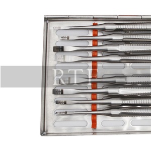 Cinceles de implante Dental, equipo de instrumentos de división de hueso con caja de esterilización, Kit de instrumentos de cirugía de implante Dental - Product Image 2