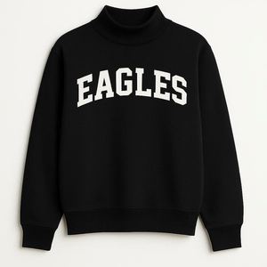 Sudadera Clásica Casual con Cuello Alto para Mujer, Holgada, Oversize, de Forro Polar Suave, Cálida para Invierno - Product Image 1