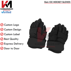 Gants de hockey sur glace de haute qualité, flexibles, offrant une protection optimale pour l'entraînement et les matchs. - Product Image 4