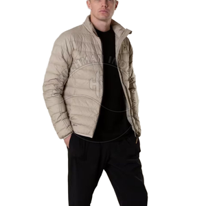 Logo personnalisé Manteau en duvet de canard recadrée Vestes d'hiver en duvet de canard La dernière marque de luxe Veste en duvet de canard personnalisée - Product Image 5