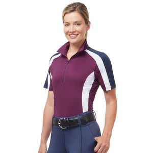 Chemise de compétition équestre de haute qualité, extensible dans 4 directions, en tissu technique doux au toucher, idéale pour la compétition et les spectacles. - Product Image 1