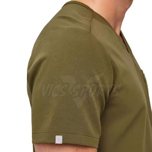 Doctor <b>Uniform</b> <b>Scrub</b> Suit Smooth Fabric <b>Scrub</b> Suit Breathable <b>Scrub</b> Suit Comfortable Daily Wear - Product Image 5