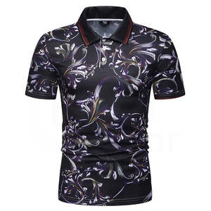 Camiseta Polo Personalizada OEM con Cierre, para Hombre, de Secado Rápido, para Golf, Manga Corta, Deportiva, con Diseño de Logotipo Frontal Sublimado - Product Image 4