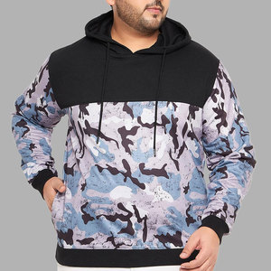 Sudadera con Capucha para Hombre, Estampado de Camuflaje, Corte Regular, Tejido de Poliéster, Estilo Casual para Otoño - Product Image 4