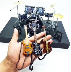 Guitarra y Batería en Miniatura de la Famosa Banda Motrhead |   Caja Exclusiva Gratuita para Figuras de Acción - Product Image 3
