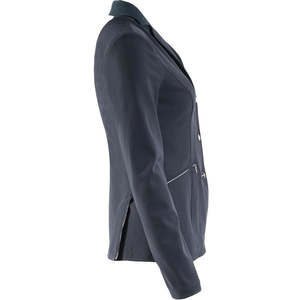 Chaqueta de equitación elástica en 4 direcciones para mujer, transpirable, con bolsillos, resistente a las arrugas, para entrenamiento y competición. - Product Image 1