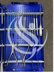 High Quality CE Certified Stainless Steel Manual Orthopedic Cervical Lumber Spinal Surgery <b>Instruments</b> Set Spinal SURGICAL - Product Image 2