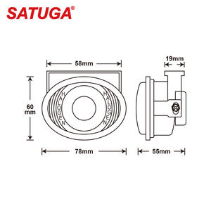 YL4066 lámpara de niebla de la lámpara del punto - Product Image 5