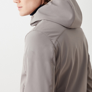 OEM Autumn Season Softshell <b>Jacket</b> Men Stylish Polyester Fabric Windproof Waterproof Breathable Outdoor Softshell <b>Jackets</b> - Product Image 5