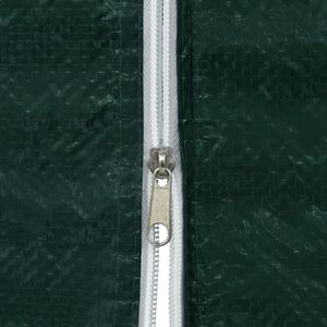 Paroi latérale de tente de réception en polyéthylène vert 118,1x118,1x76,8 po – Accessoire - Product Image 4