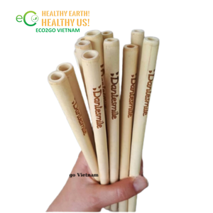Eco2go Vietnam offre des pailles réutilisables en bambou de haute qualité au meilleur prix sur les pailles jetables - Product Image 1