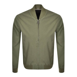 Chaqueta Bomber Acolchada de Lona de Alta Calidad para Hombre, Abrigo de Invierno Cálido con Cuello Alto y Forro Grueso Estilo Universitario - Product Image 1