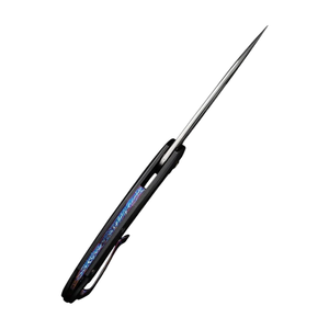 Couteaux pliants avec manche texturé gris, lame en acier inoxydable, design compact et pliable pour la randonnée en plein air et les tâches utilitaires - Product Image 4