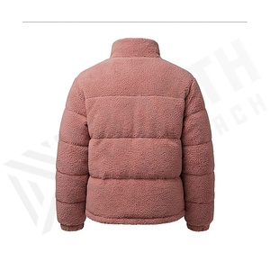 Hooded Quilted Waterproof <b>Bubble</b> Jacket Black Full Sleeve Winter Windproof Cotton Shell Knitted Fabric Polyester Filling Stand - Product Image 2