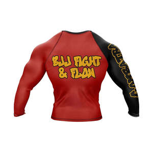 Vente en gros de rashguard de Jiu Jitsu Bjj personnalisé avec logo imprimé en 3D pour hommes, t-shirt de compression respirant Spiderman UPF50+ à manches courtes - Product Image 2