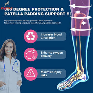 Rodillera de Neopreno de Alta Calidad con Acolchado de Alta Densidad, Diseño Ligero y Transpirable, Soporte Fuerte para Levantamiento de Pesas - Product Image 3