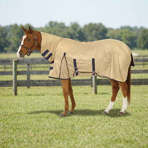 Softmesh Combo Fly Sheet With Neck And Belly Guard For Horses Waterproof Oxford Fabric Turnout <b>Rug</b> All Seasons Outdoor Use - Product Image 4