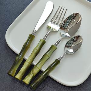 Resin <b>Salad</b> Servers Set Eco-Friendly Dishwasher Safe Manual <b>Salad</b> <b>Tools</b> - Product Image 5