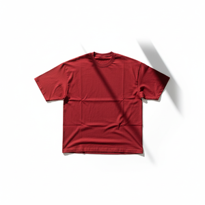 เสื้อยืดคอตตอนพรีเมียมขนาดใหญ่พิเศษ ผ้าไม่หด แห้งเร็ว ทรงโอ-เนค แขนสั้น สไตล์จีน สำหรับผู้ชาย - Product Image 4