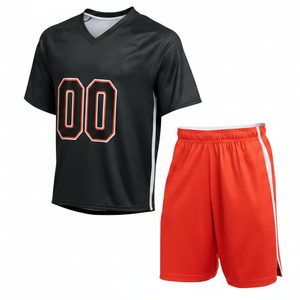 Ensemble de maillot de football de lacrosse pour hommes adultes, respirant, séchage rapide, toutes saisons, imprimé, OEM, vierge, sublimation, nouveauté - Product Image 3