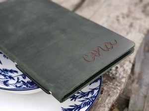 Porta Menús de Cuero Genuino Hecho a Mano de Lujo A4, Fabricante de Cubiertas para Menús de Restaurante, Suministros Profesionales para Comedores, LMC-0213 - Product Image 3