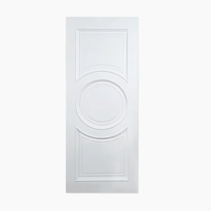 Puerta Caesar WPC-QN, Película de PVC, Anti-grietas, Resistente a los Arañazos, Puertas de Polímero Compuesto de Madera, Aislamiento Acústico, Resistencia a la Humedad, Moderna - Product Image 1