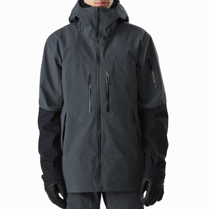 2023 Winter Outdoor <b>Warm</b> Windproof <b>Waterproof</b> Cordura Zipper Breathable Ski <b>Jacket</b> for Men Adults - Product Image 5