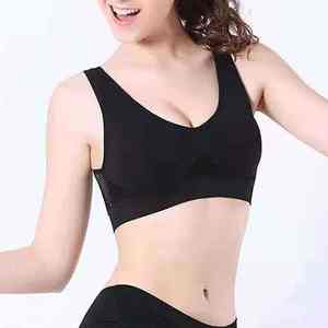 Superior Quality Women's Sports Bra Custom Designed with Customized Color Soft Fabric and Breathable Front Logo Latest Style - Product Image 1