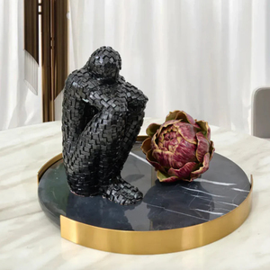 Luxury Modern <b>Marble</b> Serving <b>Tray</b> Best Quality Home Decor Art Factory Direct Wholesale Low Pricing Holiday Seller Guaranteed - Product Image 2
