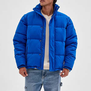 Chaqueta Acolchada Profesional Personalizada con Logotipo Impreso en el Cuello y Frente, Ligera y de Alta Calidad para Hombre, Venta al Por Mayor - Product Image 5