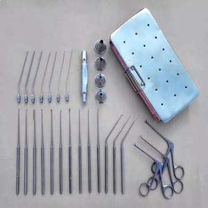 Kit d'instruments chirurgicaux pour myringotomie et myringoplastie Shea Ear Operation 29 pièces ORL JI-3057 Jamso Industries Certifié CE Classe I 1 - Product Image 4