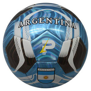 Balón de fútbol de PVC PU oficial más vendido de alta calidad tamaño 5 fútbol de cuero personalizado profesional para partido en Stock - Product Image 4