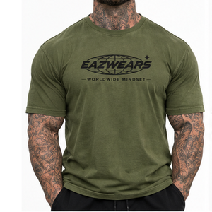 Camisetas Deportivas para Hombre, de Alto Rendimiento, Secado Rápido, Antibacterianas, para Gimnasio, Entrenamiento, Deportes, Personalizables OEM ODM - Product Image 1