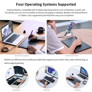 Tavoletta Grafica Digitale Inspiroy H580X Huion per Disegno Artistico e Scrittura con <span class=keywords><strong>Penna</strong></span> Digitale - Product Image 5