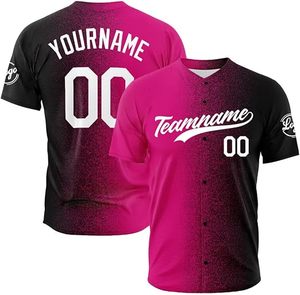 Ropa de Béisbol al por Mayor, Diseño Personalizado, Logotipo del Equipo, Nombre del Jugador, Número, Logotipo del Patrocinador, Proveedor de Fábrica OEM ODM, 100% Poliéster - Product Image 1