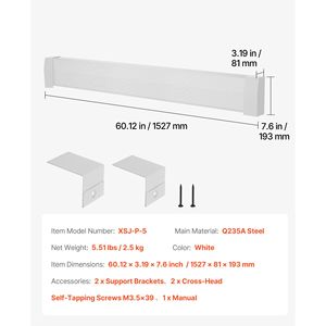 Cache-chauffage électrique standard en acier robuste de 1,5 m de la série Premium – Pièces de rechange pour radiateur domestique - Product Image 4