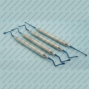 Juego de Curetas Dentales de Titanio Lucas, Curetas de Acero Inoxidable para Cirugía Ósea, Implantes Periodontales, Instrumentos de Cirugía Oral - Product Image 4