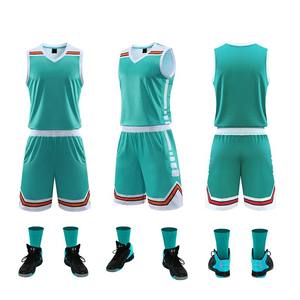 Proveedor mayorista OEM de uniformes de baloncesto de alta calidad, tela de secado rápido, 100% poliéster, diseño unisex. - Product Image 3