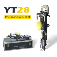 Machine d'exploitation minière souterraine YT28 YT29 YT23 YT24 Perforateur pneumatique de roche De Roca air Leg YT27 Perforadora