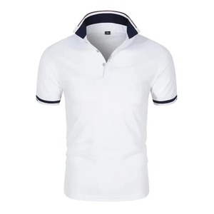เสื้อโปโลแขนสั้นผู้ชายพร้อมโลโก้แบบกำหนดเอง – น้ำหนักเบาและระบายอากาศได้ดีเพื่อความสบายแบบลำลอง - Product Image 5