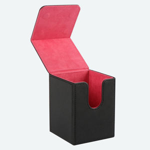 Estuche de Cartas de Póker Personalizado de Cuero Genuino de Alta Calidad, Caja de Almacenamiento Vintage, Bolsa Protectora para Cartas de Póker, Regalo Promocional - Product Image 2