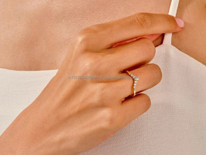 14KT Luxury Gold Vintage <b>Diamond</b> <b>Jewelry</b> Precision Crafted with IGI Certified Brilliance for Wedding Party and <b>Other</b> Occasions - Product Image 3