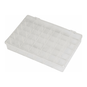 Boîte de rangement portable en plastique à 36 compartiments Brady Bradylite pour kits d'étiquettes de laboratoire et industriels - Product Image 1