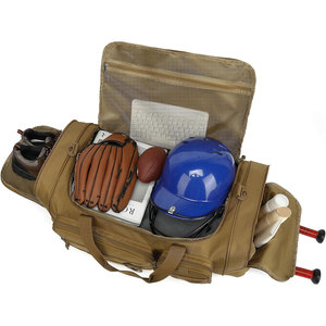Bolsa de Deporte Grande para Béisbol y Sóftbol 3 en 1, Mochila Personalizada para Equipo de Béisbol para Adultos y Jóvenes, Bolsa para Bate de 65L, Bolsa para Zapatos - Product Image 3