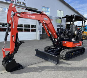 Mini-excavatrice KX033-4 de 5 tonnes, compacte et puissante, d'occasion, pour la construction, garantie 1 an, pompe à engrenages de godet, roulement – Vente chaude - Product Image 5